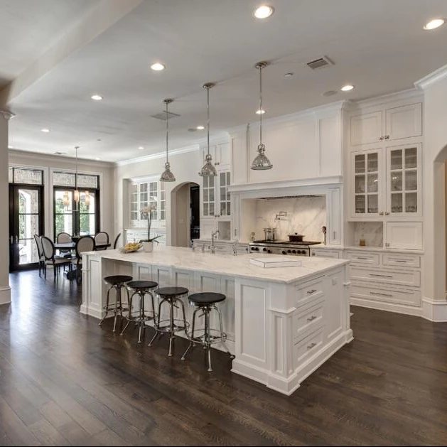 Дубовый кухонный шкаф из массива древесины RTA в американском стиле