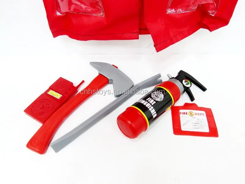 
high quality popular fireman costume kids 