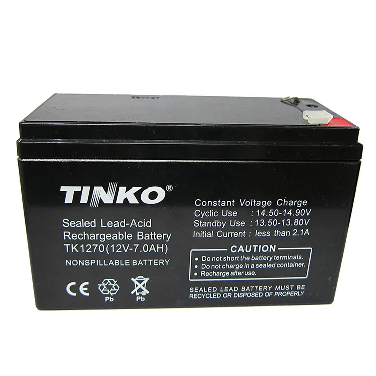 Герметичная свинцово-кислотная батарея 12 в 7 Ач SLA батарея для мотоцикла