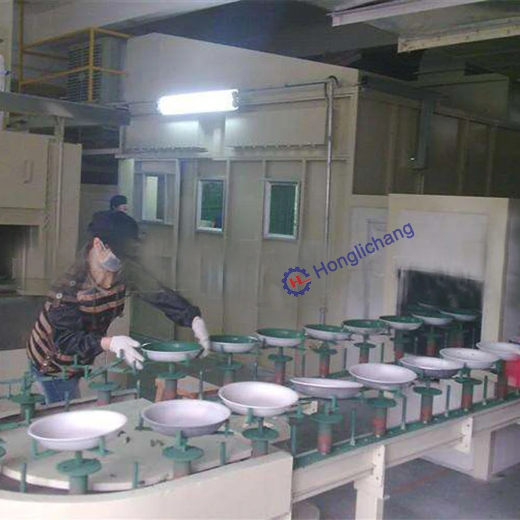 Антипригарным Тефлоновым Покрытием Спрей Оборудование Производственной Линии