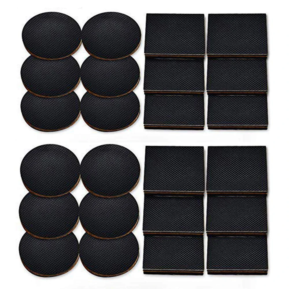 Strong self adhesive chair leg non slip floor protection furniture felt pad for home