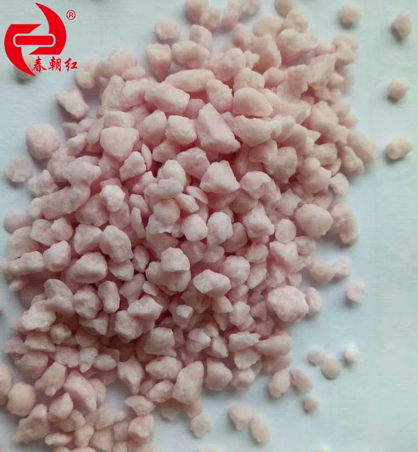 Supply pink granular Ammonium Sulphate 21N fertilizer 50KG