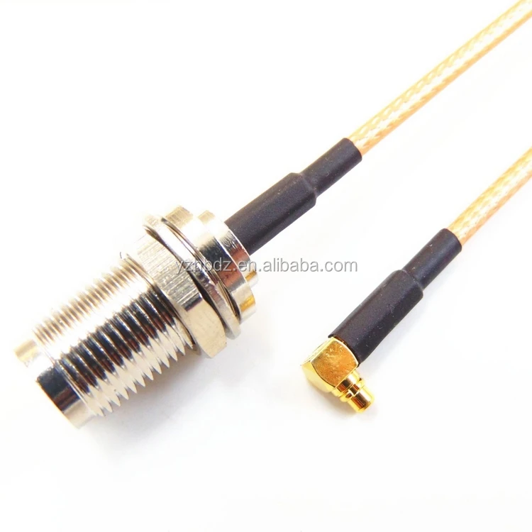 
Hongbo TNC Female to MMCX Curved Male RF Coaxial Cable Assembly RF Jumper Cable 