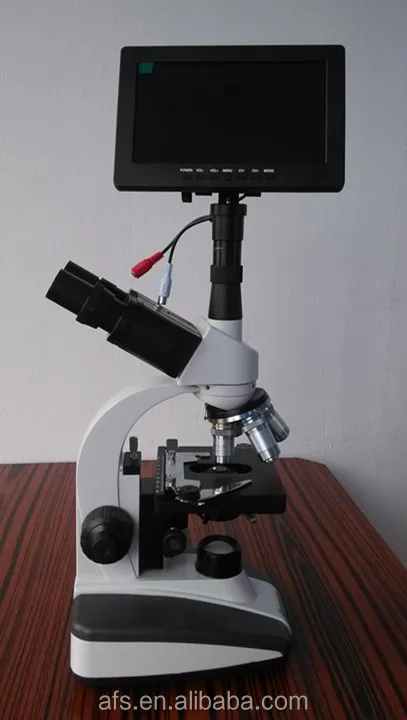 C108-THD7 Trinocular digital microscope with lcd screen