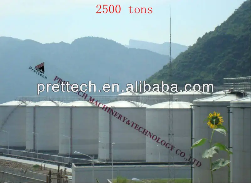 Резервуары для хранения биодизельного топлива 1000 тонн