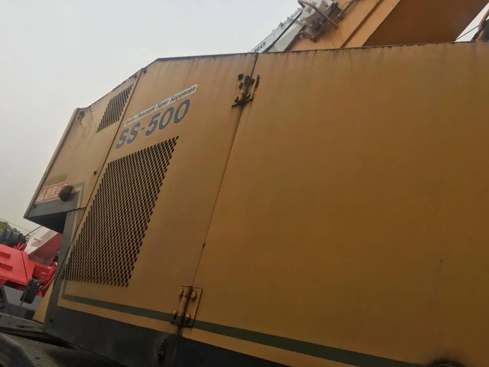 USED CONDITION ORIGINAL KATO KR-500H-V ROUGH TERRAIN CRANE FOR SALE