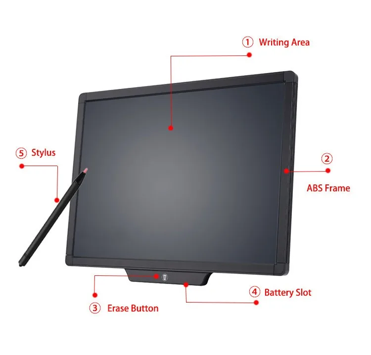 20 inch Lcd Writing Tablet School erase drawing board Electronic Writing Board Digital Drawing Board Graphic Drawing Tablet