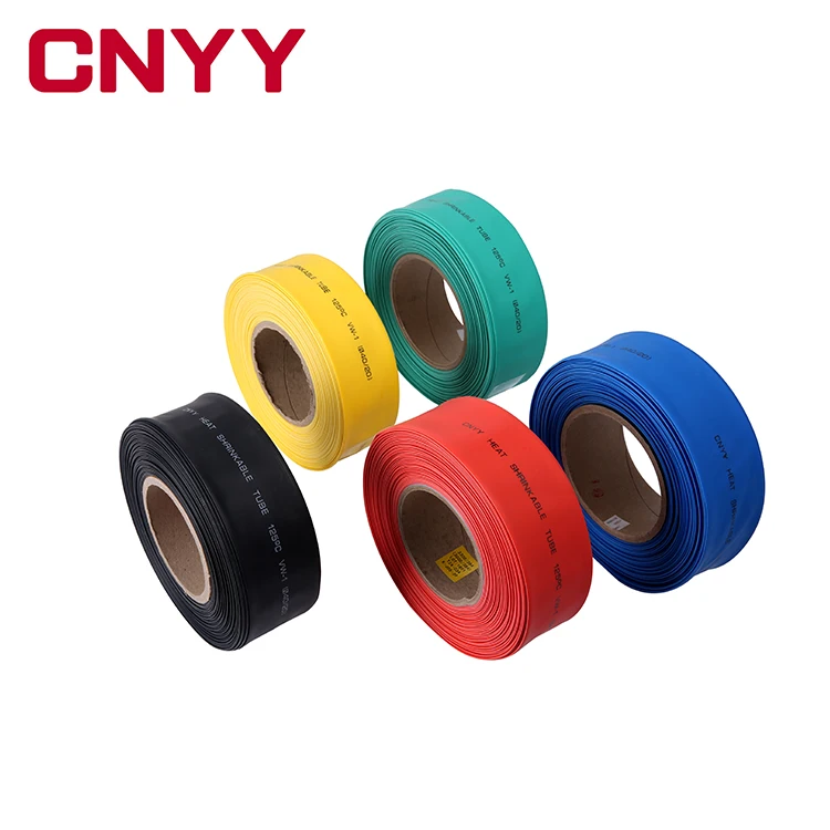 CNYY Thin wall and dual wall heat shrink tube PE material heat shrink tubing for cable wire protective