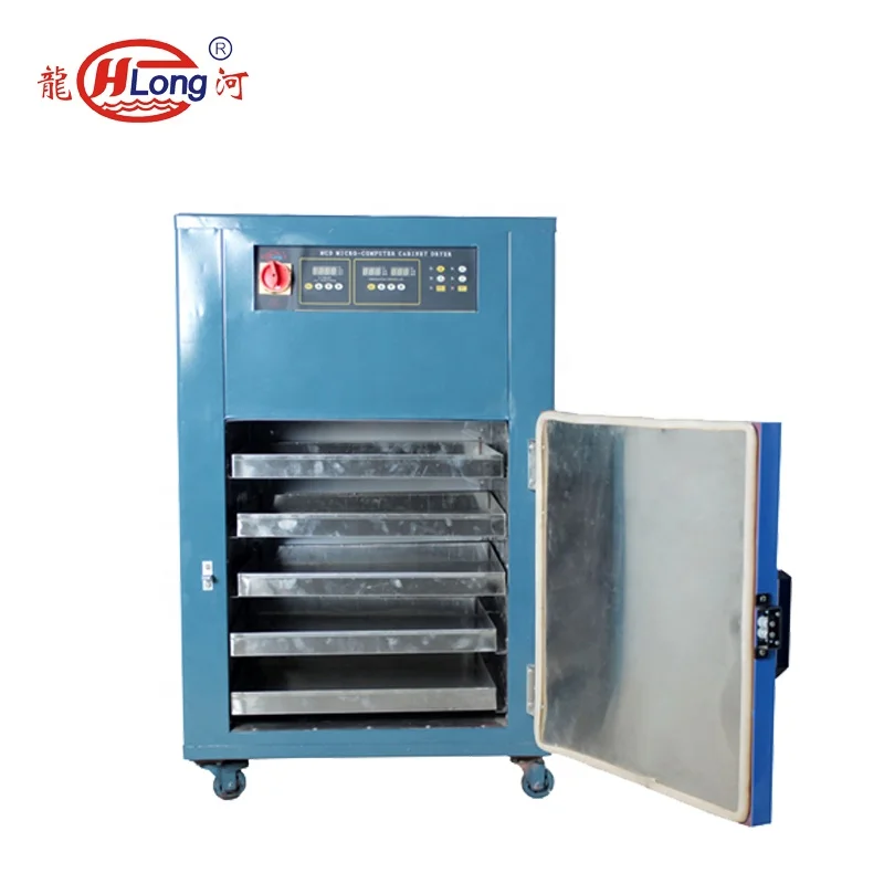 Hot Air Circulation Electric Type Fruit Dehydrator Flower Dry Oven Sweet Potato Slices Drying Machine 304 Stainless Steel Longhe