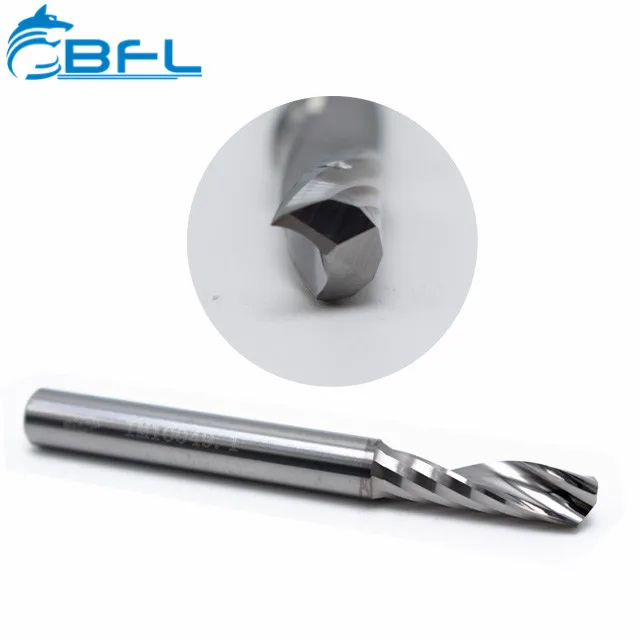 BFL CNC Carbide Woodworking Milling Cutter 1 Flute Router Bits For Wood