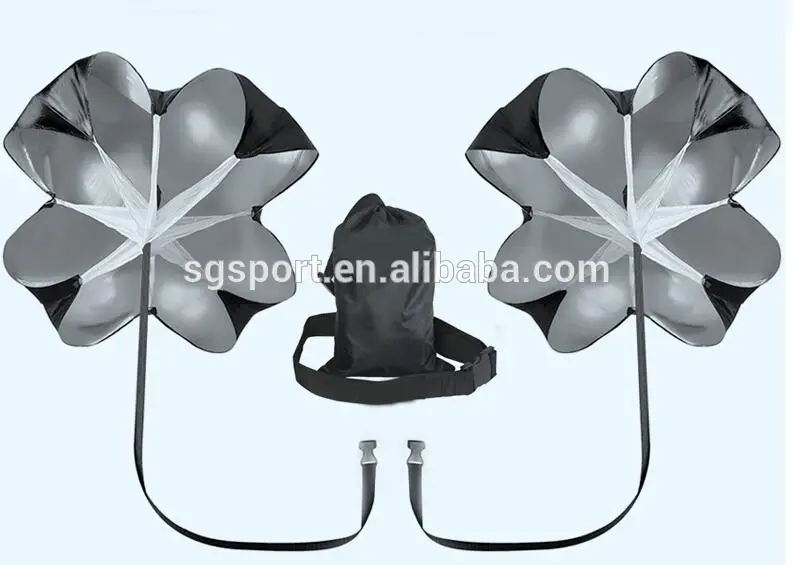 Double resistance Parachute, football training Parachute, double running speed Parachute