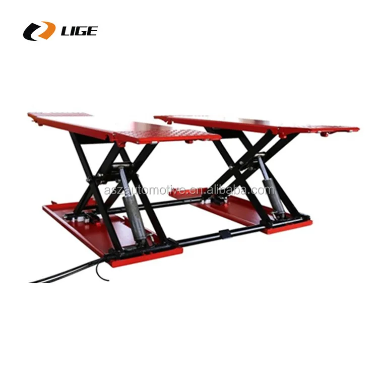 hot sale electric model tyre center automotive car scissor lift