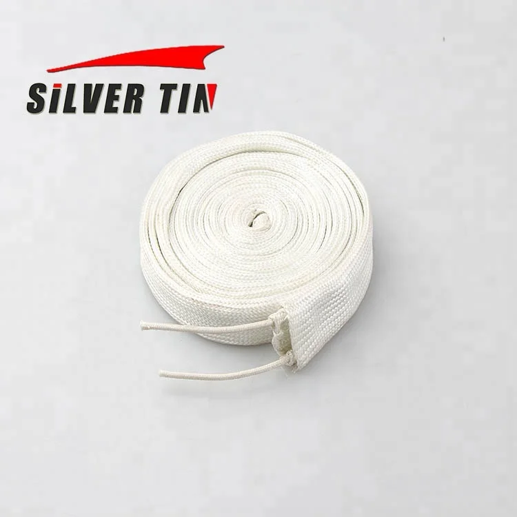 500C High Temperature Fiberglass braid heating belt/electric power cable for pipeline