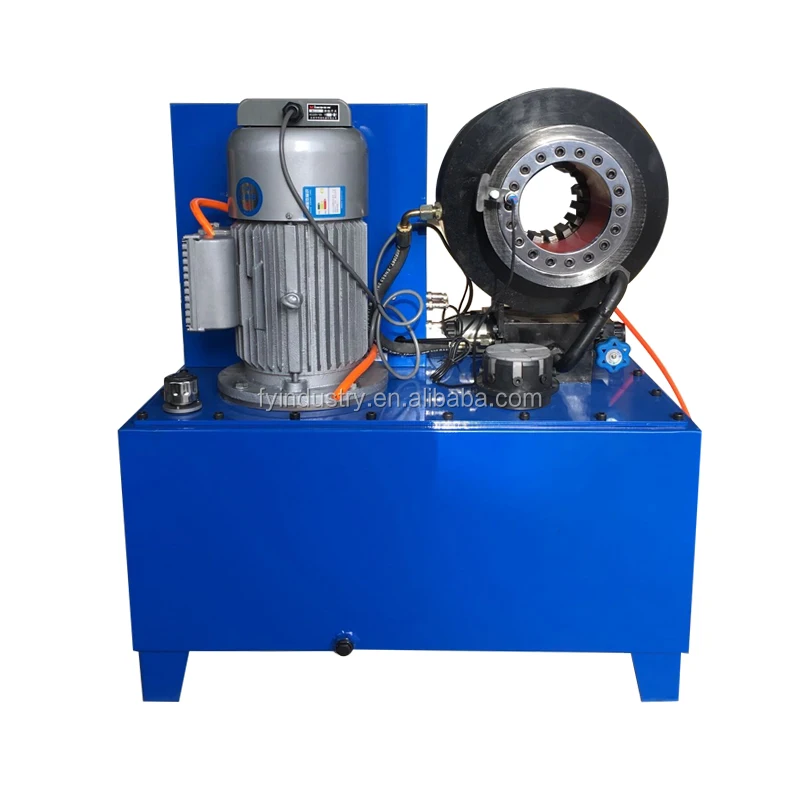 2 inch 400v CE approved finn-power hydraulic air brake hose crimping tool for sale