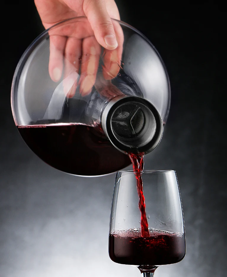 Red Wine Glass Whiskey Decanter
