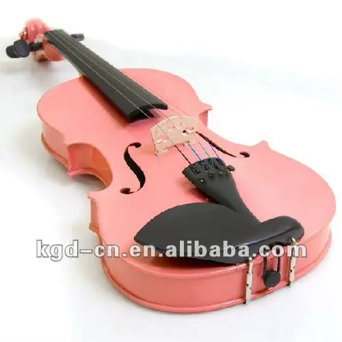 
Pink color wood Violin 