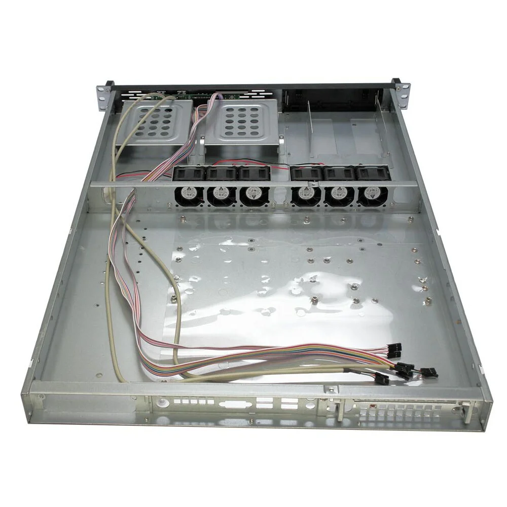 PC Computer Industrial Rack Mount Server Chassis Case 1U