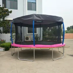 12FT 14 Foot Cheap Trampoline with Safety Enclosure Net