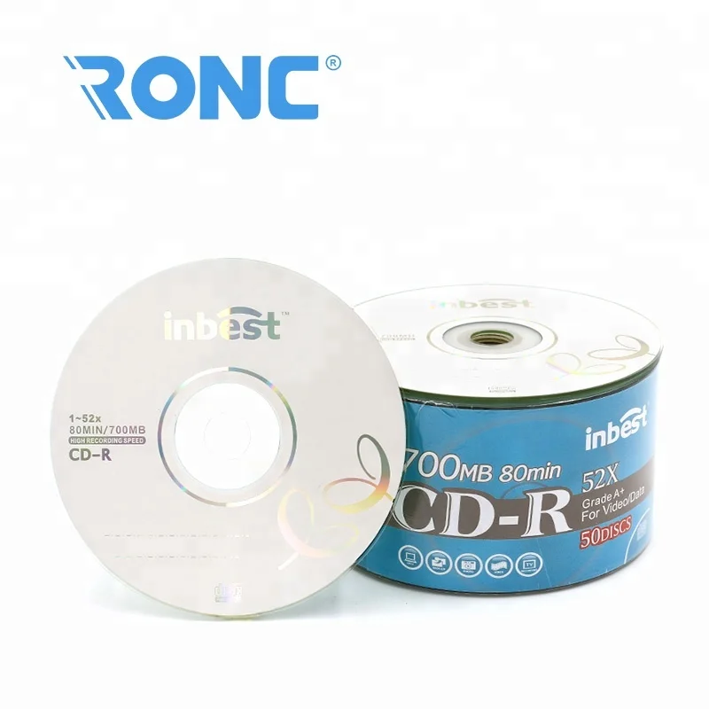 Sample Free Empty cd  52X / 700mb storage capacity Printable Blank cd