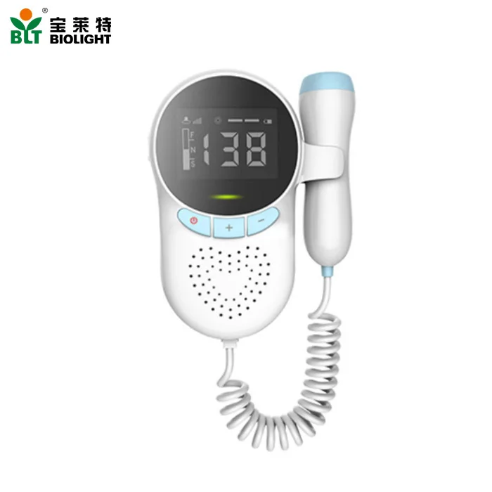 
portable baby sound machine clearly heard sound fetal doppler ce approved 