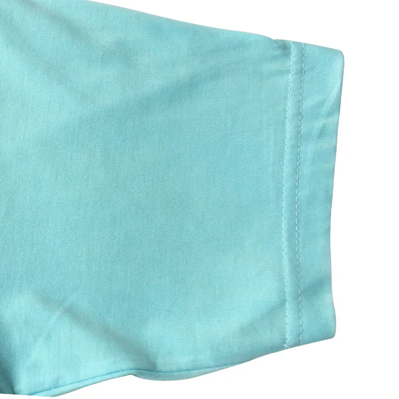 Summer crew neck 95% cotton 5% spandex running t shirt with custom silk screen printing