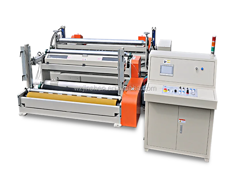 Numerical automatic jumbo kraft paper roll slitter rewinder for paper slitting rewinding CE certificate