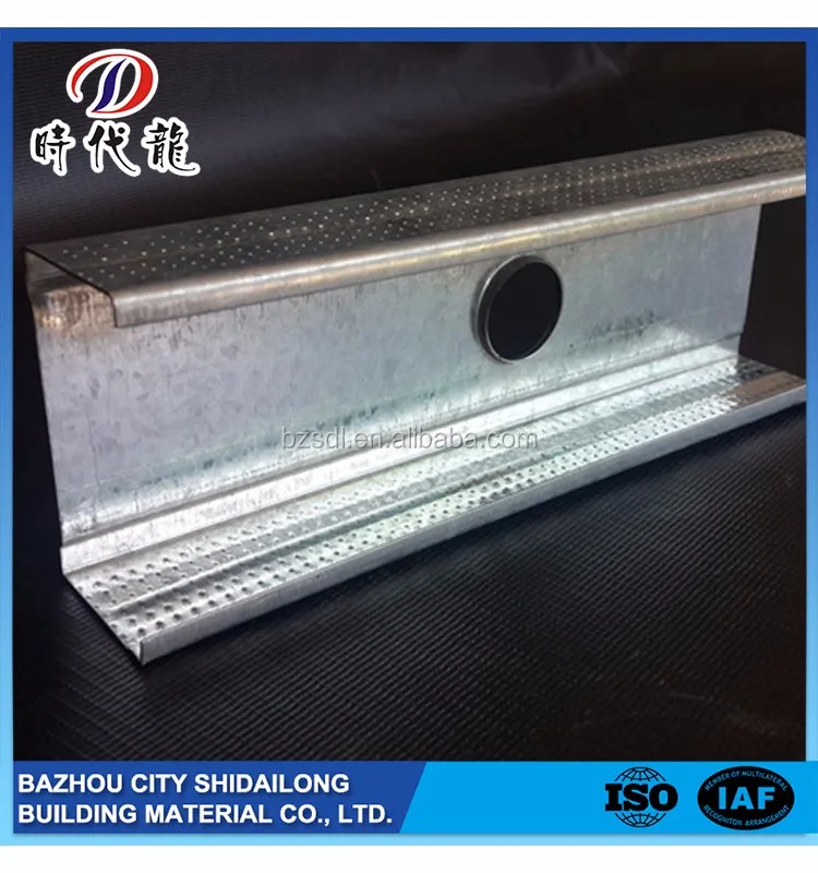 Manufacturer Wall Protection Low Price Drywall Metal Best Price China Stud Anti-corrosion Treatment of Hot Dip Galvanized Steel