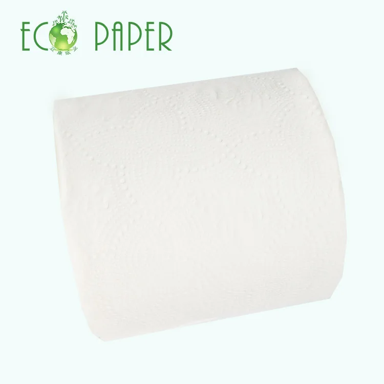 
New Bamboo Pulp Water Soluble Biodegradable Tissue Paper Toilet Roll Standard Roll CORE 