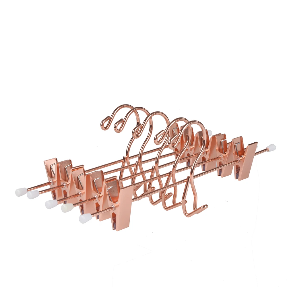 MH022 high quality custommetal coat hangers for clothes, hangers for cloths rose gold