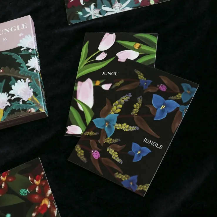 Factory price high quality printing paper post card