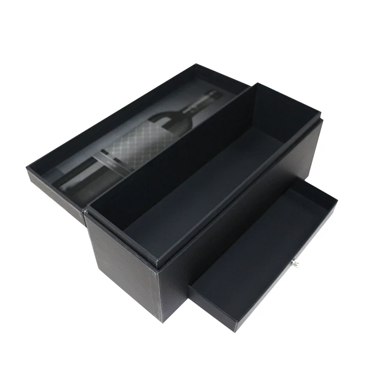 luxury wine bottle box packaging