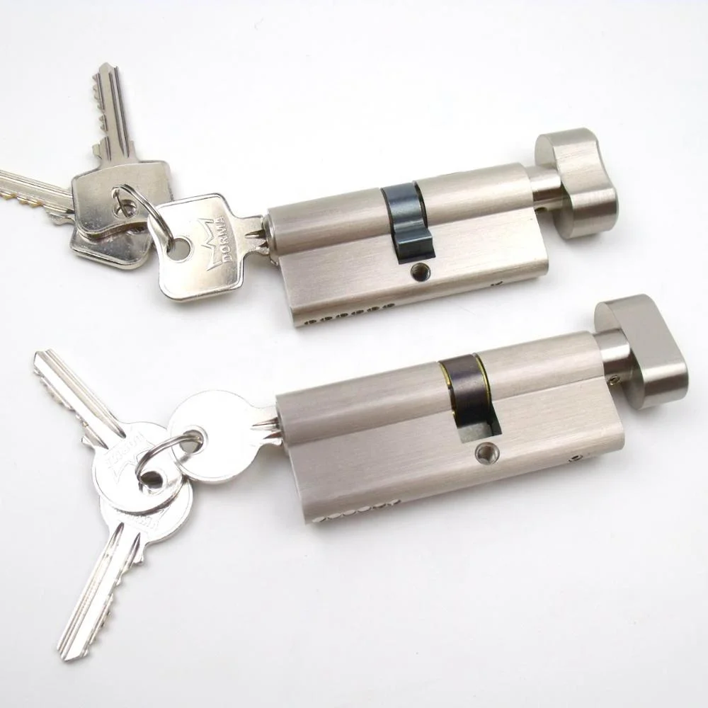 Топ 6 pins твердая латунь противопожарные евро Концевая фреза для вырезания гнезд цилиндр