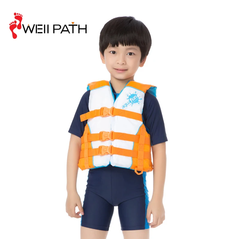 Custom Life Jacket Children Swimming Vest Kids kayak Fishing pfd Sea Floateion Rafting Sailing Rodeo Guard Rescue Backpack