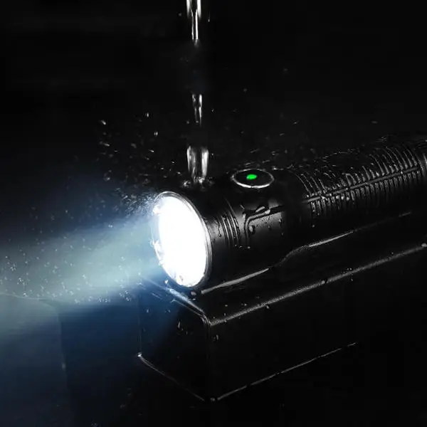 
High 1000 Lumens 5 Modes USB Rechargeable outdoor 18650 Work Lamp Waterproof LED Flashlight 