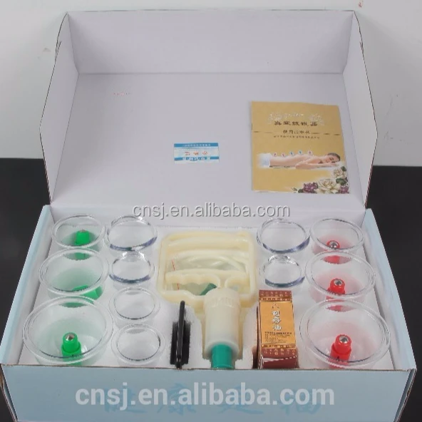 
2018 hijama cupping cups chinese massager cupping therapy set 