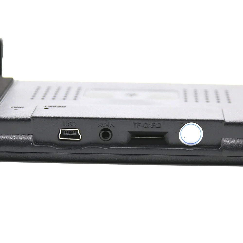 1080P Car DVR Double lens Car camera rearview mirror Video Recorder Mirror Dash cam With Auto Blackbox Night Vision G-Sensor