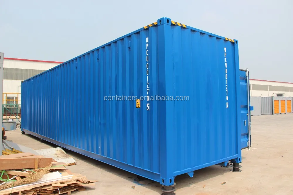 8 compartments 40hq self storage container