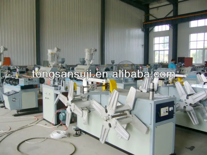 пэ/пвх/полиамид электроустановочное провод гофрированные трубы машина производственная линия труб