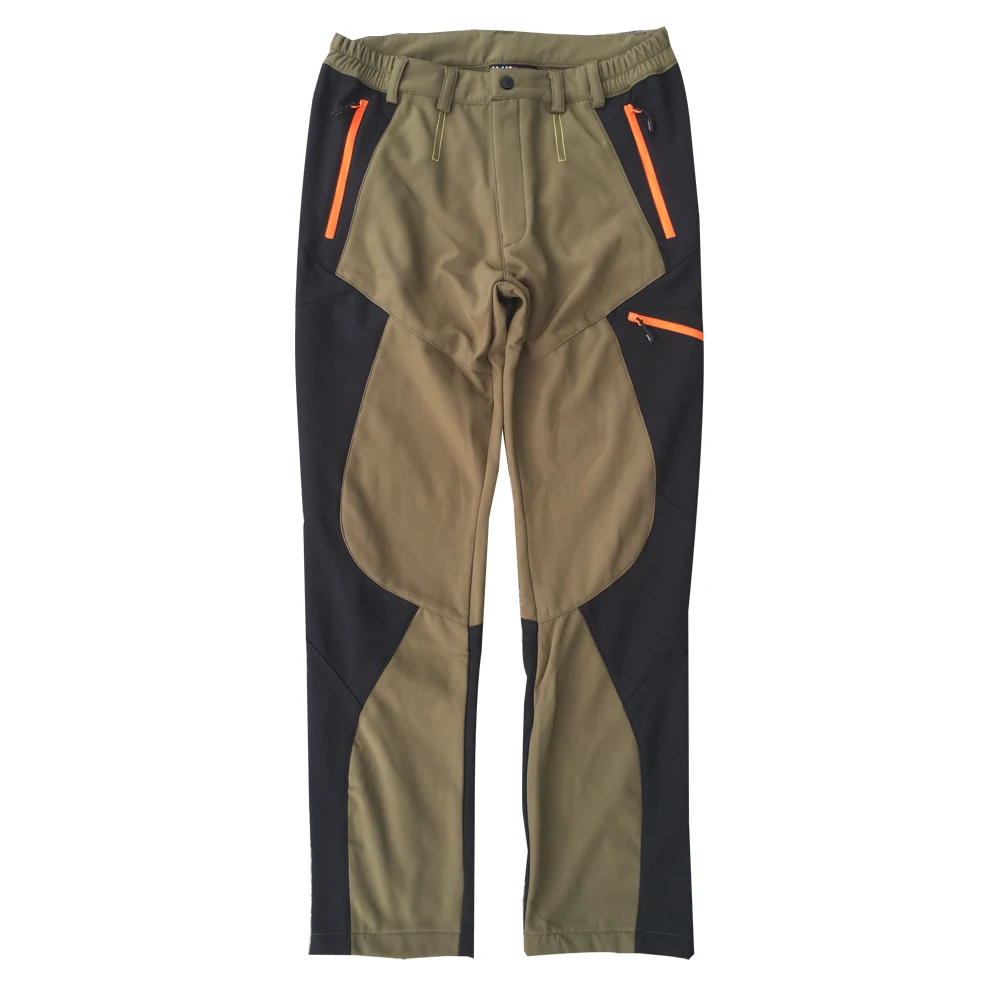 Mens sport climbing trousers hiking softshell pants