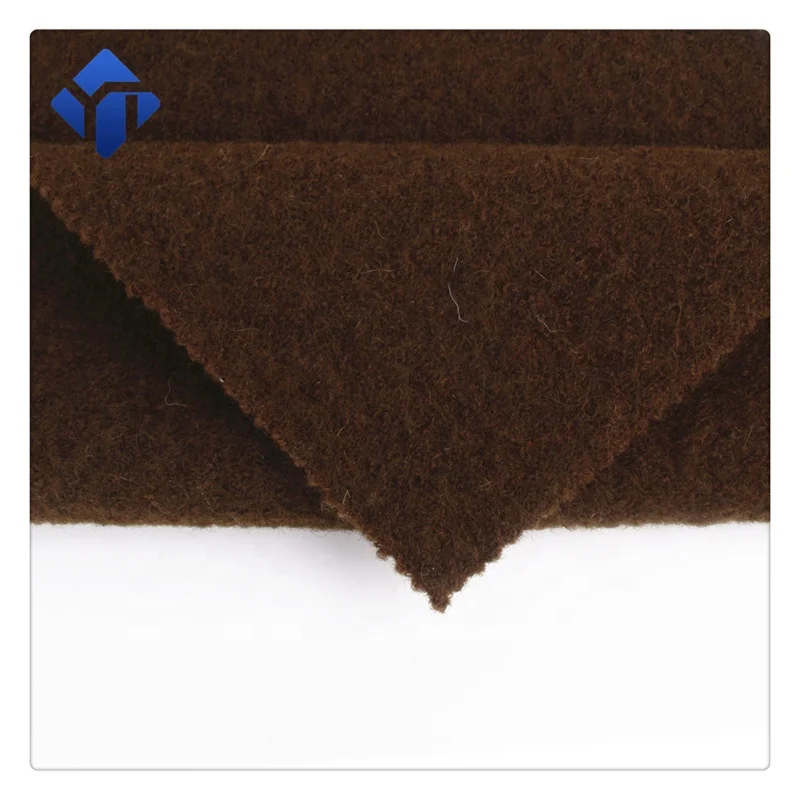 100% boiled wool knitted woolen wool cloth fabric