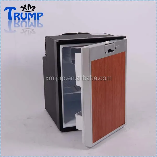 Прямая продажа с завода, двойной холодильник напряжения переменного/постоянного тока 49 Л, морозильник с компрессором для морских и автомобильных автомобилей