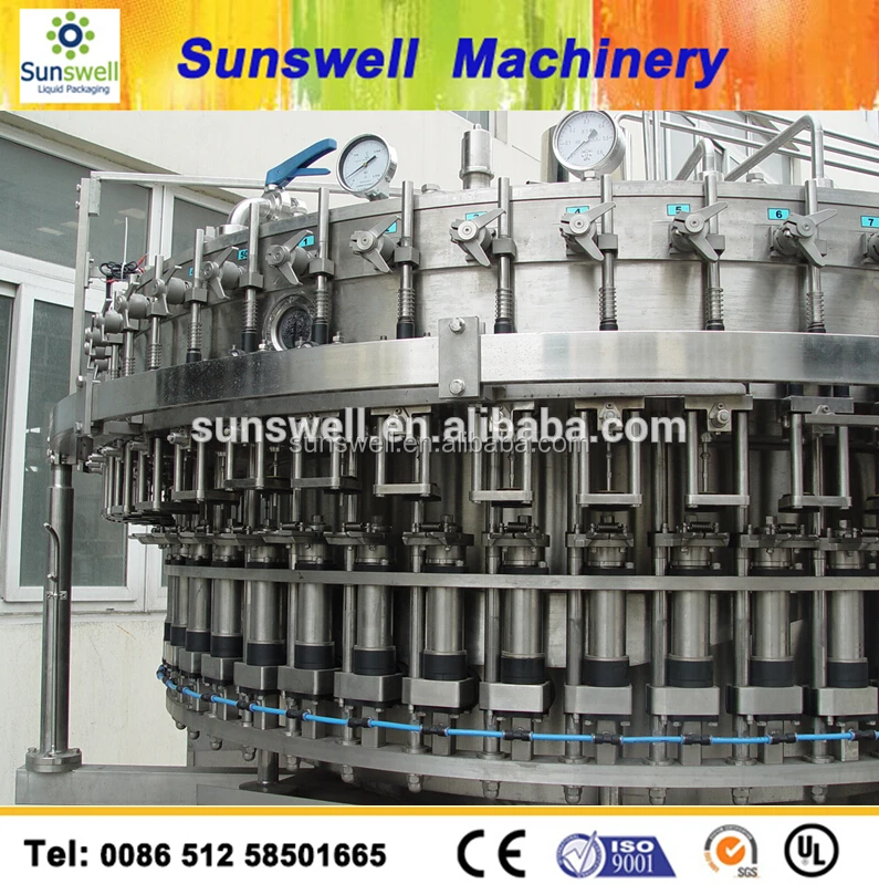 Automatic Liquor / Red Wine / Alcohol / Glass Bottle Filling Line / Bottling Machine
