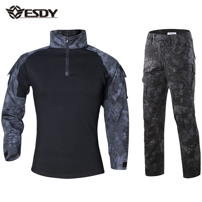 Airsoft Gear Combat Military Uniform Hunting Tactical Army Suits Camouflage