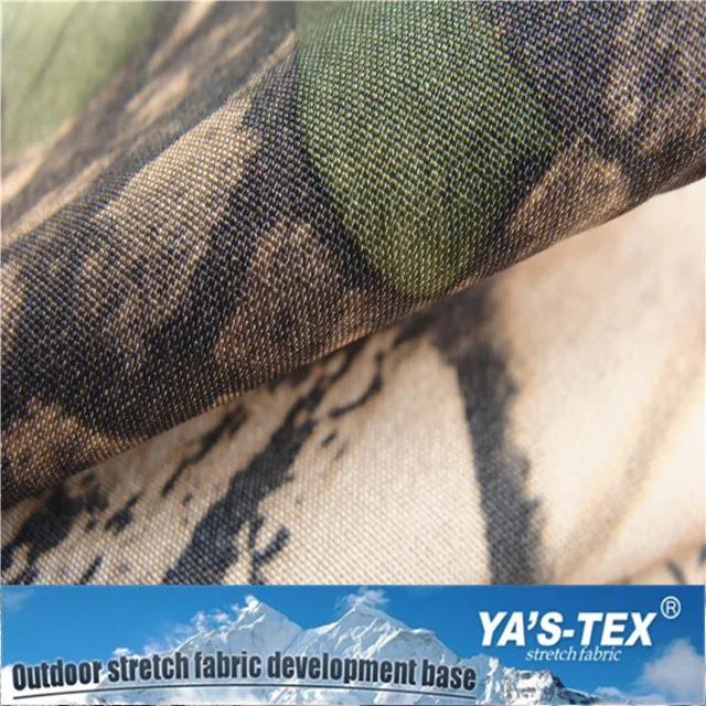 
Woven realtree camouflage polyester waterproof fabric for outdoor sportswear 