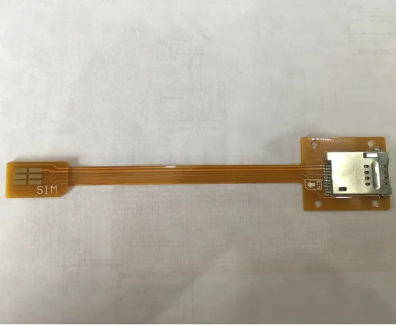 SIM для SIM карты TF расширение гибкий кабель Fpc