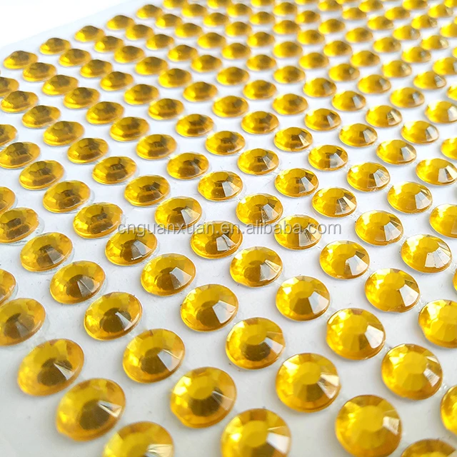 315 pcs diy crystal gem jewelry sticker adhesive rhinestone sheets