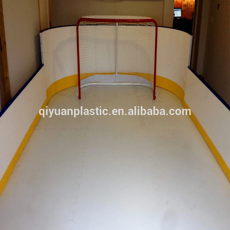 practice hockey slide board/ ice rink boards for sale, wear resistant HDPE sheet