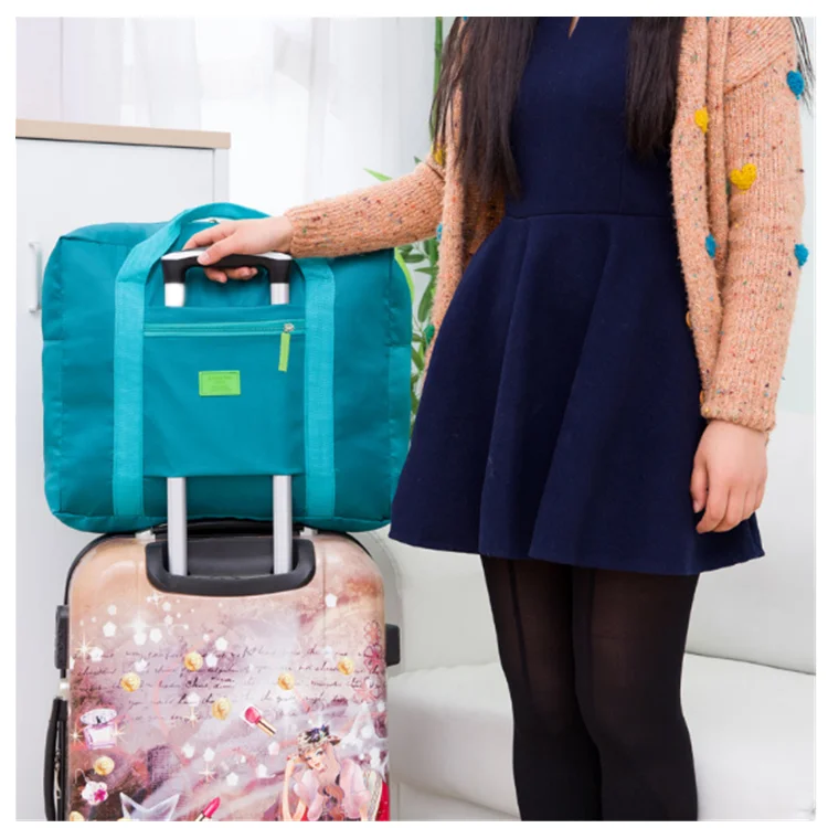 Легкая Складная Вместительная дорожная сумка для хранения багажа