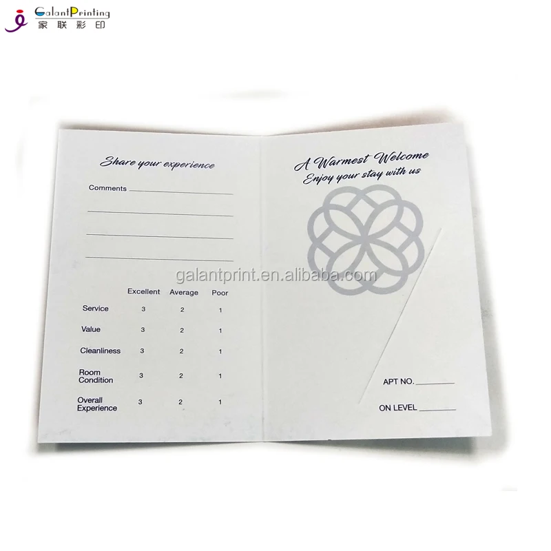 die cut hotel card holder/motel card envelopes protector/ key card sleeve