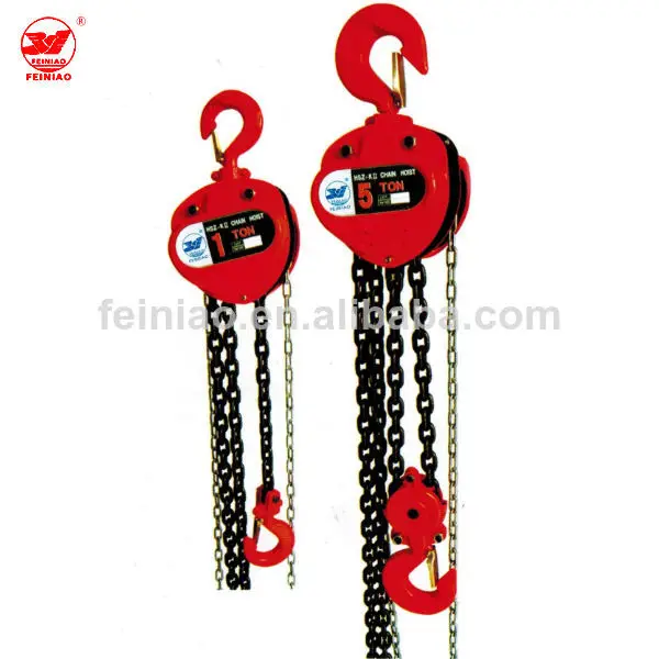 безопасной 0.5~20t hsz-kii серии ручной цепной тали горячая продажа